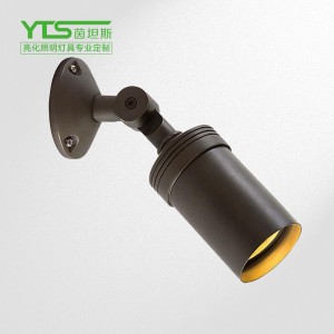 LED太阳能户外壁灯_美式田园风格壁灯_弯管防潮壁灯