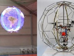 全球首推球形照明无人机