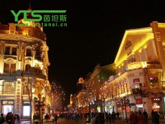 亮化照明工程——哈尔滨中央大街商业步行街