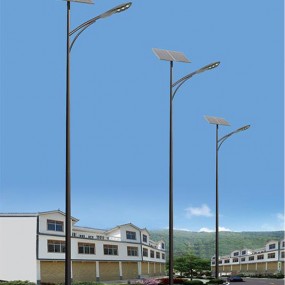 DG-A1203 LED太阳能led照明路灯、8瓦太阳能路灯、太阳能庭院路灯厂