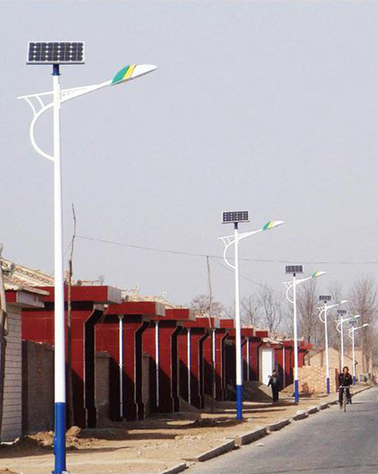 DG-A1404 LED太阳能路灯10米、庭院路灯太阳能、太阳能光伏路灯价格